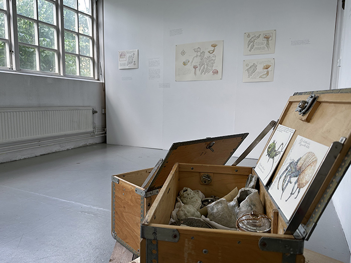 Installation view from gallery Verkligheten in Umeå